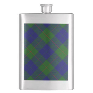 Cantil xadrez azul verde tartan Barclay