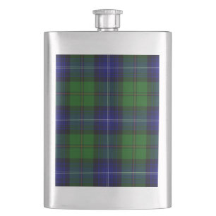 Cantil xadrez azul verde tartan Urquhart