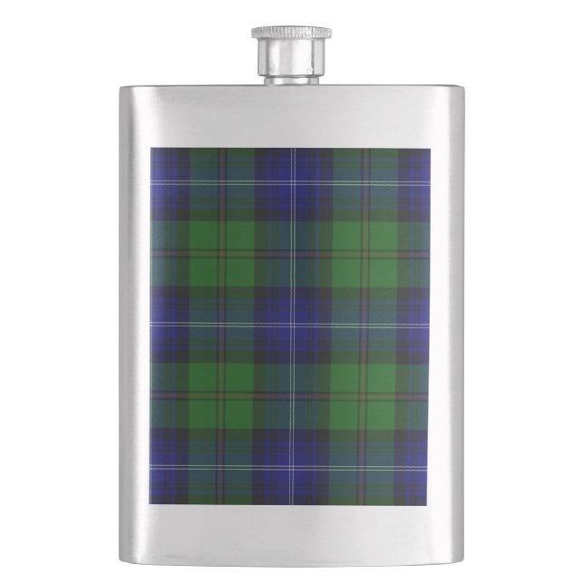 Cantil xadrez azul verde tartan Urquhart (Frente)