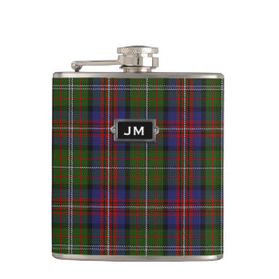 Cantil Xadrez Clã Hargis Tartan Monogramada