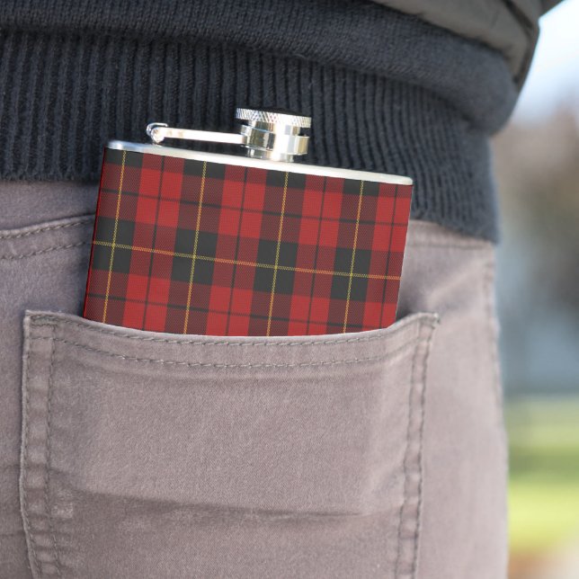 Cantil Xadrez Escocês do Clã Wallace Tartan (In Situ)