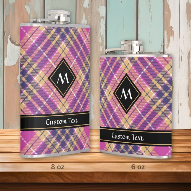 Cantil Xadrez Pink, Dourado e Azul (Criador carregado)