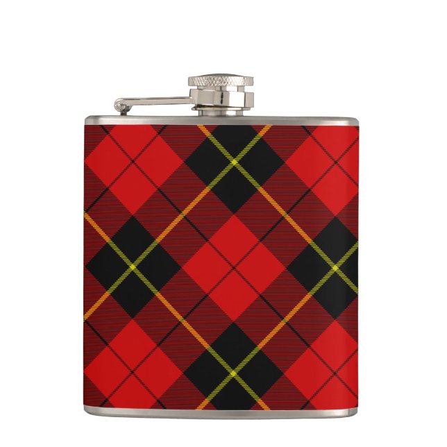 Cantil Xadrez preto Wallace Tartan (Frente)