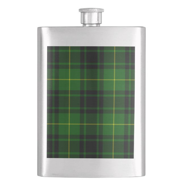 Cantil xadrez verde tartan MacArthur (Frente)
