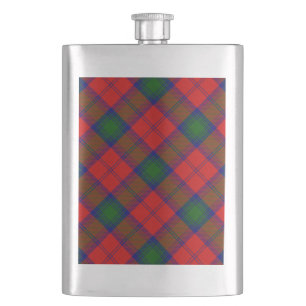 Cantil Xadrez verde-vermelha Lindsay tartan
