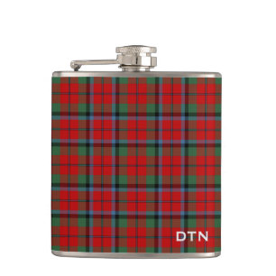Cantil Xadrez Vermelha de Naughton Tartan Monogram