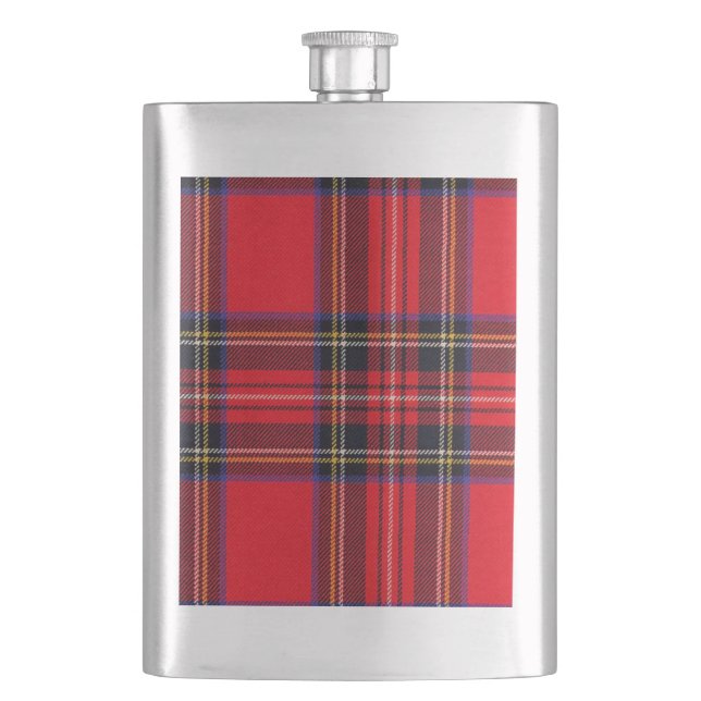 Cantil Xadrez vermelha de Stewart tartan (Frente)