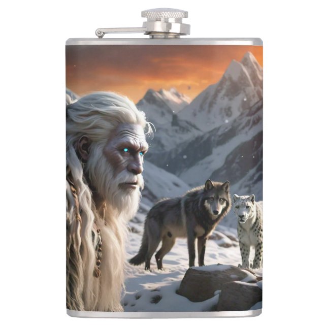 Cantil Yeti e o Leopardo da Neve (Frente)