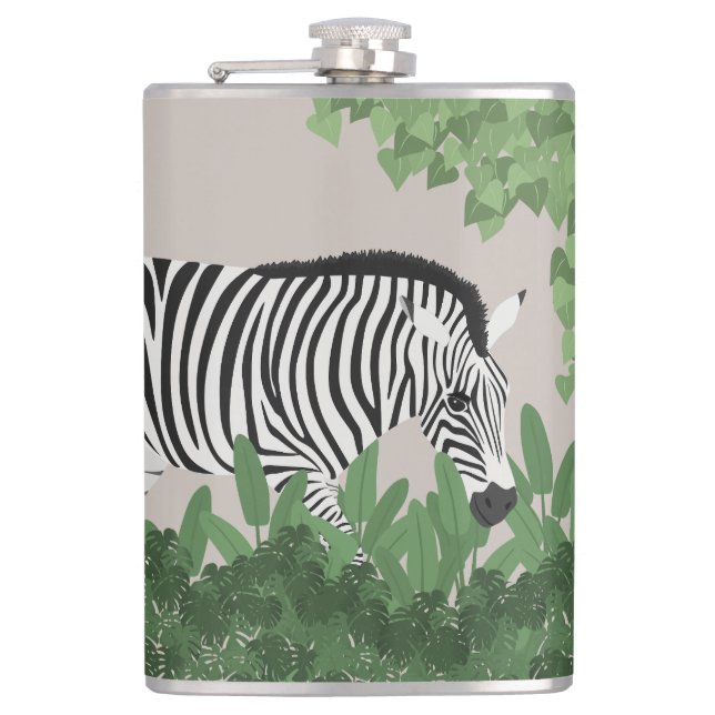 Cantil Zebra amongst Leaves (Frente)