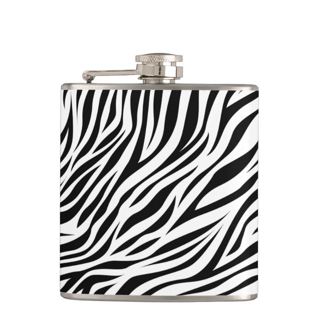 Cantil Zebra Animal Skin Impressão Pattern-15391 (Frente)