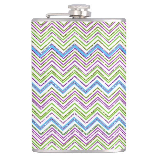 Cantil Zig Zag de Glitter (Frente)
