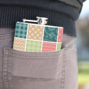 Cantil Zigzag, Chevron, Gingham, Bolinhas, Patchwork