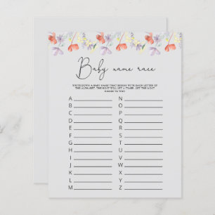 Cantinhos selvagens Jogo de raça do nome do bebê