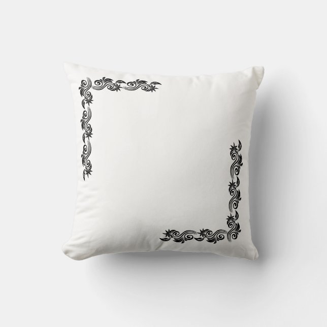 Canto Elegante Design Almofada Quadrada | Personal (Frente)