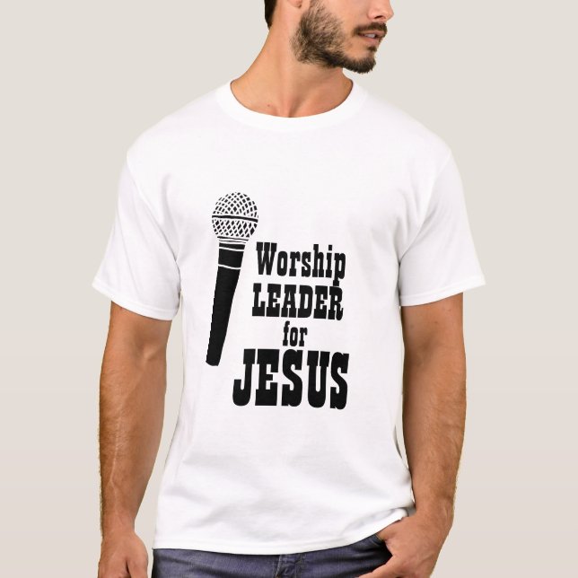 Cantor de Camisas da Equipe de cultos para JesusT- (Frente)