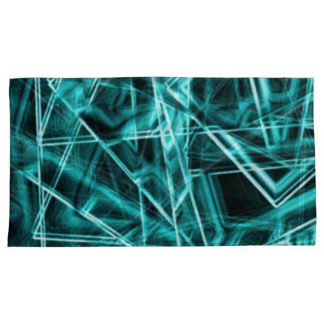 Cantos quadrados e manchas cianas ou azuis (Frente-Direita)