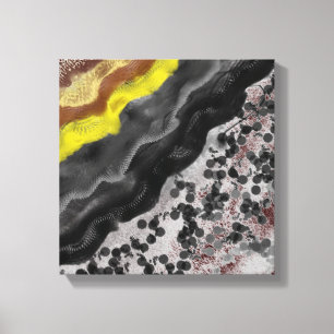 Canvas 12"" camadas by12 & discos