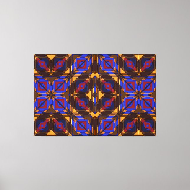 Canvas 24 Moderna Nativa Americana (Frente)