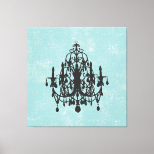 Canvas 40X40 2,5" do ~EXTRA do candelabro do amor