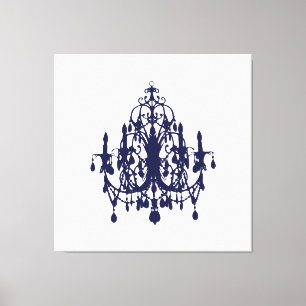 Canvas 40X40 2,5" do ~EXTRA do candelabro do amor