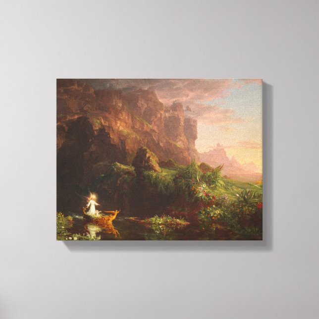 Canvas A Viagem da Infância, Thomas Cole (Frente)