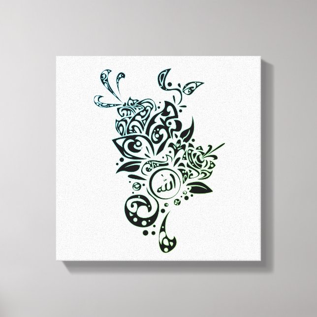 Canvas Allah design islam (Frente)