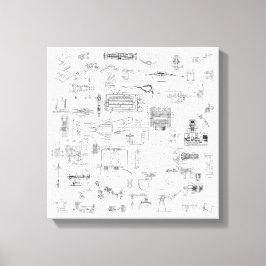 Canvas ampliada de diagramas de patentes de visual