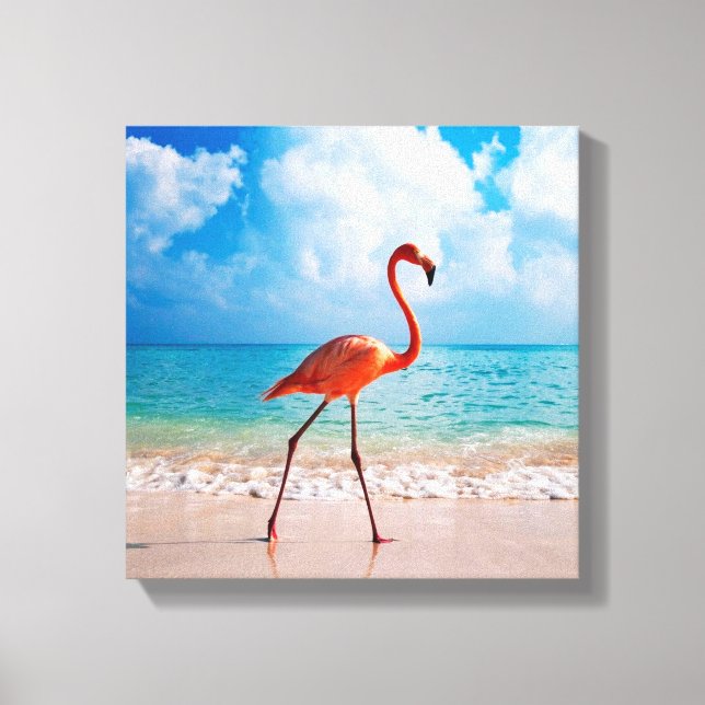 Canvas Art-Flamingo (Frente)