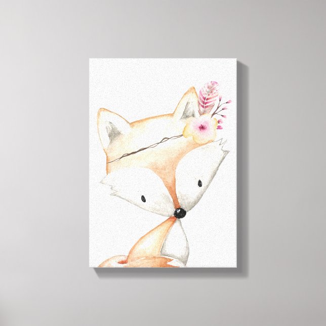 Canvas Art - Princesa Fox Nursery (Frente)