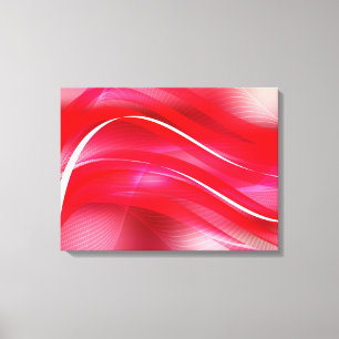 Canvas Art-Red Abstrato
