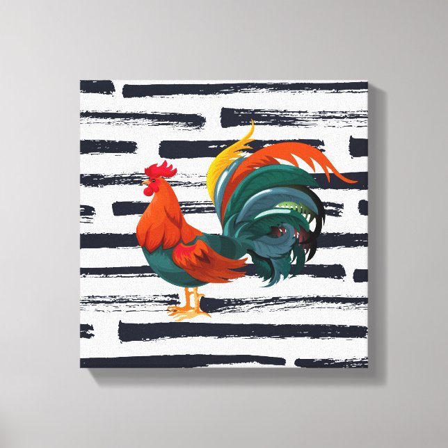 Canvas Art-Rooster (Frente)