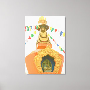 Canvas budistas do stupa