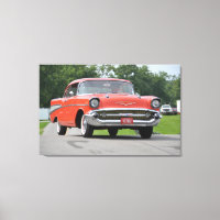 canvas Chevy Bel-Air de 1957