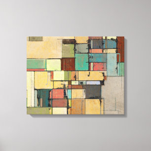 Canvas coloridas do abstrato da estrutura