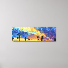 Canvas Costeira: Sonhos Sunset SoCal