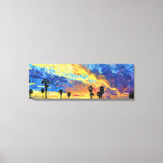 Canvas Costeira: Sonhos Sunset SoCal