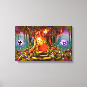 Canvas Da Árvore Mágica