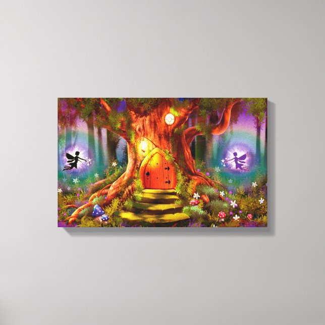 Canvas Da Árvore Mágica (Frente)