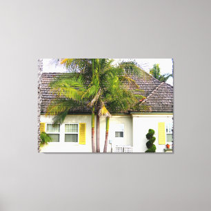 canvas da casa de praia de Califórnia