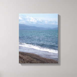 Canvas da cena da praia