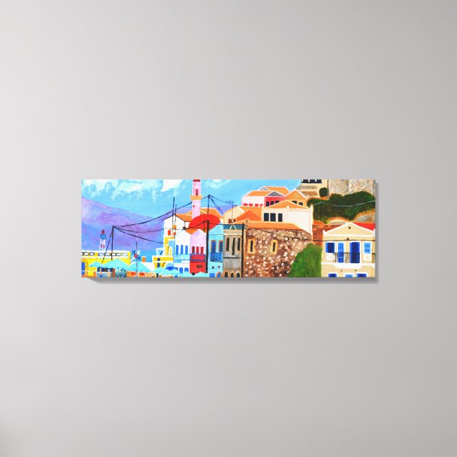 Canvas da costa grega (Frente)