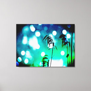 Canvas da faísca do drama da grama azul & verde
