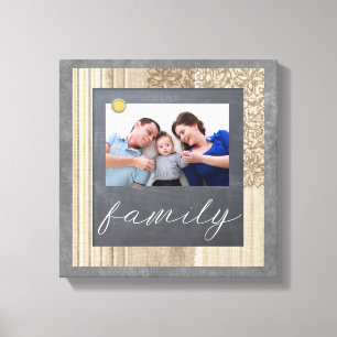 Canvas da foto de família do quadro