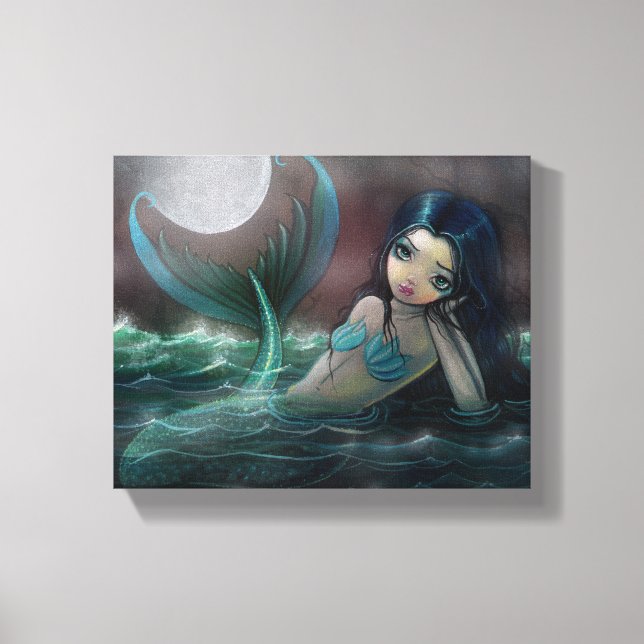 Canvas da Galeria do Rio Moonlit (Frente)