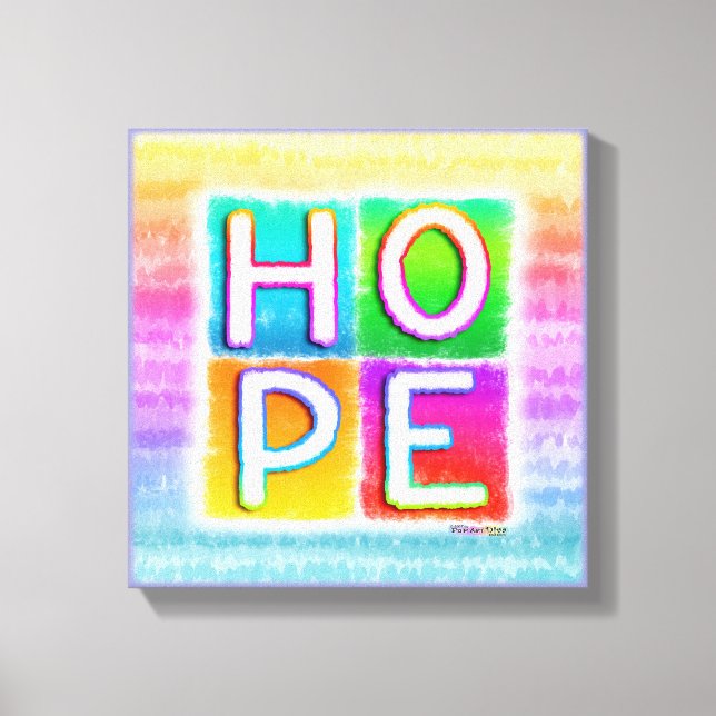 CANVAS da Galeria INSPIRACIONAL DE ESPERANÇA (Frente)