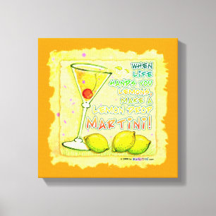 Canvas da Galeria LEMON DROP MARTINI