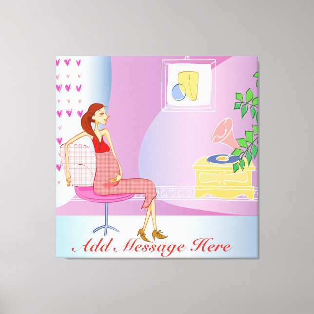 Canvas da Mãe Maternidade (Frente)