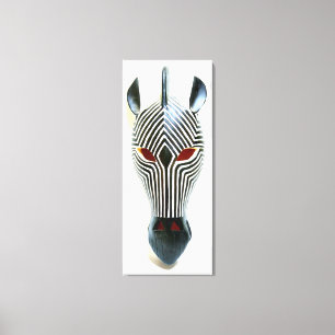 canvas da máscara da zebra