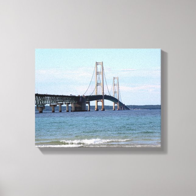 Canvas da ponte Mackinac (Frente)