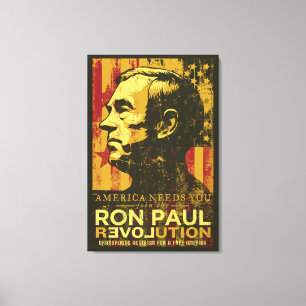 Canvas da revolução de Ron Paul